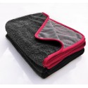 Microfiber Twist Car Wash Towel Professional Car Cleaning Drying Cloth Towels for Cars Washing Black_60 * 90CM