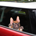 3D Unique Car Styling Funny Puppy Cartoon Car Sticker Colorful Window Body Vinyl Sticker Decal A