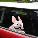 3D Unique Car Styling Funny Puppy Cartoon Car Sticker Colorful Window Body Vinyl Sticker Decal A