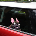 3D Unique Car Styling Funny Puppy Cartoon Car Sticker Colorful Window Body Vinyl Sticker Decal A