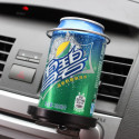 Universal Folding Cup Holder Auto Car Air-Outlet Drink Holder for Truck Van Drink black