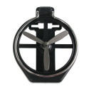 Universal Folding Cup Holder Auto Car Air-Outlet Drink Holder for Truck Van Drink black