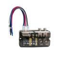 12V TD-22 Auto Car Audio Converter Stereo High to Low Frequency Line Speaker Level Adapter Transparent black_TD-22