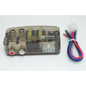 12V TD-22 Auto Car Audio Converter Stereo High to Low Frequency Line Speaker Level Adapter Transparent black_TD-22