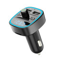 Car MP3 Music Player Bluetooth 5.0 Receiver FM Transmitter Dual USB Car Charger U Disk / TF Card Lossless Music Player As shown