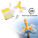 Cracked Glass Repair Kit Windshield Glass Scratch Kits DIY Car Window Tools yellow