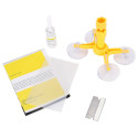 Cracked Glass Repair Kit Windshield Glass Scratch Kits DIY Car Window Tools yellow