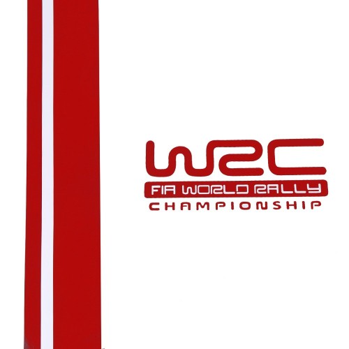 WRC Stripe Car Covers Vinyl Racing Sports Decal Head Car Sticker for Ford Focus VW red