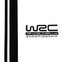 WRC Stripe Car Covers Vinyl Racing Sports Decal Head Car Sticker for Ford Focus VW red