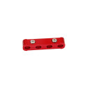 3Pcs Aluminum Engine Spark Plug Wire Separator Divider Organizer Clamp Kit red