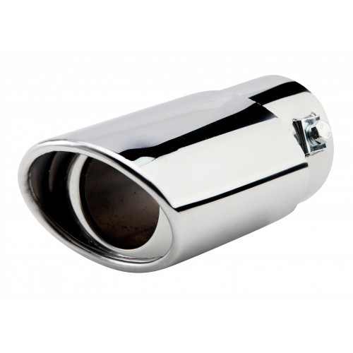 63mm Inlet Diameter Stainless Steel Car Exhaust Muffler Pipe Modified Tail Throat A146
