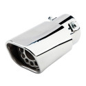 63mm Inlet Diameter Stainless Steel Car Exhaust Muffler Pipe Modified Tail Throat A146