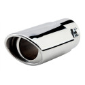 63mm Inlet Diameter Stainless Steel Car Exhaust Muffler Pipe Modified Tail Throat A146
