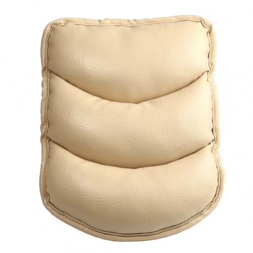 Auto Central Armrest Box Cover Cushion Car Handrails Pad Upholstery Decoration Universal Application Beige