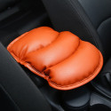 Auto Central Armrest Box Cover Cushion Car Handrails Pad Upholstery Decoration Universal Application Beige
