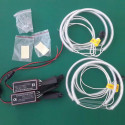 4*131mm White CCFL LED Angel Eyes Halo Rings Lighting Headlight Lamp for BMW E36 E46 E39 E38 white