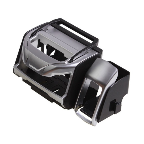 Universal Water Glass Holder for Car Plastic Beverage Holder Air Conditioning Socket Vehicle Holder Car Accessories Silver