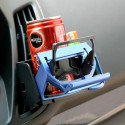 Universal Water Glass Holder for Car Plastic Beverage Holder Air Conditioning Socket Vehicle Holder Car Accessories Silver