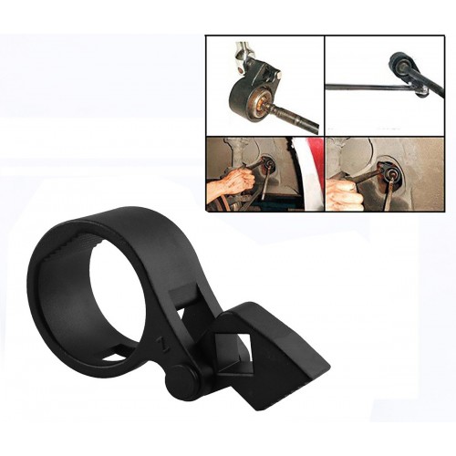 Universal Car Tie Rod End Remover Removal Wrench Tool 27mm-42mm (Black) black