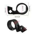 Universal Car Tie Rod End Remover Removal Wrench Tool 27mm-42mm (Black) black