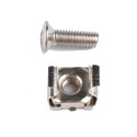 Professional Cage Rack Nuts M6 + Bolt M6*20