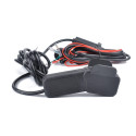 12-24V General ATV/UTV Winch Cable Remote Control Switch black