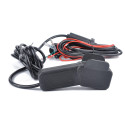12-24V General ATV/UTV Winch Cable Remote Control Switch black