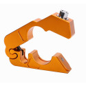 CNC Motorcycle Handlebar Lock Brake Lever Throttle Grip Security Lock Anti Theft Protection Gold