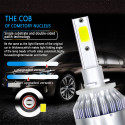 1PC Universal High Power Auto Bulbs C6 Car LED Headlights - 6000K - White Light 6000K-white_880/881/H27