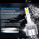 1PC Universal High Power Auto Bulbs C6 Car LED Headlights - 6000K - White Light 6000K-white_880/881/H27