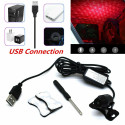 USB Car Atmosphere Lamp Interior Ambient Star Light Starry Sky Bright (Without Remote Control) As shown