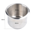 Professional Rv Modified Stainless Steel Cup Holder 9*5.5CM_A0671-03