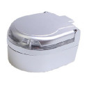 Automotive Ashtray with LED Dual Purpose Ashtray Silver