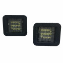 For 2015-2018 Ford F150 High Power LED Smoke License Plate Light Bulb Assembly