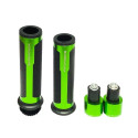 Universal 7/8'' 22mm Motorcycle Handlebar Grips + Handle Bar Ends black
