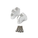 32MM Motorcycle Handlebar Riser Clamp Mount for BMW R1200GS ADV Silver
