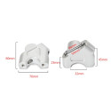 32MM Motorcycle Handlebar Riser Clamp Mount for BMW R1200GS ADV Silver