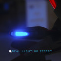 1 Pair Motorcycle Turn Signals LED Direction Lamp Waterproof Turn Signal Lights White light