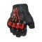 Cycling Half Finger Gloves Bicycle Riding Hand Protection Mitten red_XL