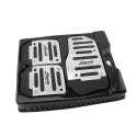 Automobile Anti-skid Foot Pedal Manual / Auto Gear Accelerator Brake Pedal Cover Treadle Set Universal Application Manual - Blu