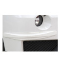 2pcs Car SUV Edge Anti-collision Strip Bumper Protector Protective Guard Bar Anti-Rub Scrape Retail Bumper Carbon black