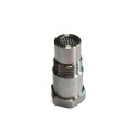 Oxygen O2 Sensor Spacer Adapter Bung Catalytic Converter Fix Check Engine Light Silver