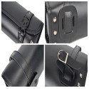 Motorcycle Hanging Bag Retro Modified Locomotive Side Storage Bag Kit black