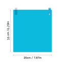 2PCS/Set Anti Fog Car Mirror Window Clear Film Anti-Light Car Rearview Mirror Protective Film Waterproof Car Sticker 2PC 20x17.
