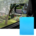 2PCS/Set Anti Fog Car Mirror Window Clear Film Anti-Light Car Rearview Mirror Protective Film Waterproof Car Sticker 2PC 20x17.