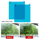 2PCS/Set Anti Fog Car Mirror Window Clear Film Anti-Light Car Rearview Mirror Protective Film Waterproof Car Sticker 2PC 20x17.