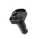 Car MP3 Player FM Transmitter Bluetooth Hands-free Phone Card Fast Charge Dual USB Photo Color