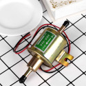 12-24V HEP-02A Universal Electronic Fuel Pump for Motorcycle Golden Silver