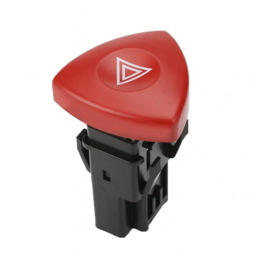 820044272 Hazard Warning Light Switch Red Button Fit for Renault Laguna Master Red + black