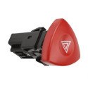 820044272 Hazard Warning Light Switch Red Button Fit for Renault Laguna Master Red + black